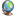 Globe Terrestre Icon 16x16 png